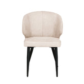 Chaise de salle à manger Sara - Chenille beige